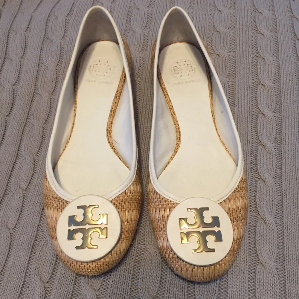 Tory Burch Wicker Flats